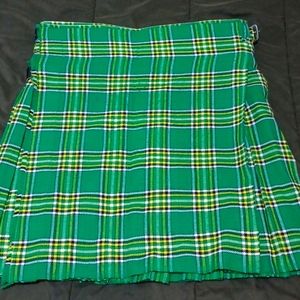 Irish style kilt